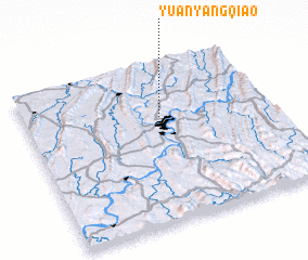 3d view of Yuanyangqiao