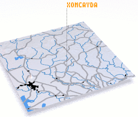 3d view of Xóm Cây Da