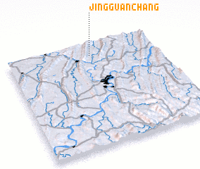 3d view of Jingguanchang