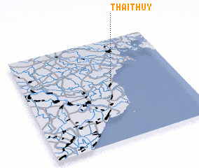 3d view of Thái Thụy