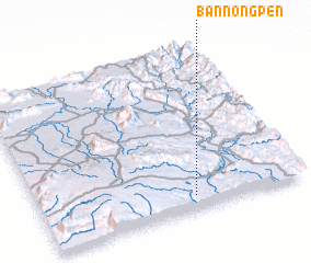 3d view of Ban Nongpèn