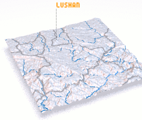 3d view of Lushan