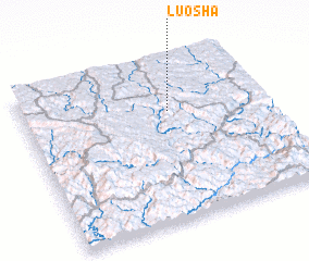 3d view of Luosha