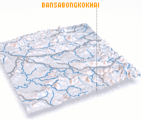 3d view of Ban Sabong-Kôk-Hai