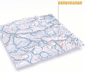 3d view of Ban Bông-Nam