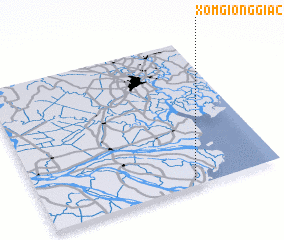 3d view of Xóm Giồng Giá (2)