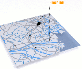 3d view of Hòa Bình