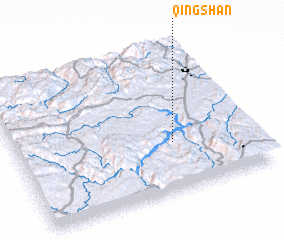 3d view of Qingshan