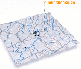 3d view of Changshengqiao