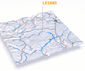 3d view of Leshan