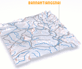 3d view of Ban Namtiang Gnai