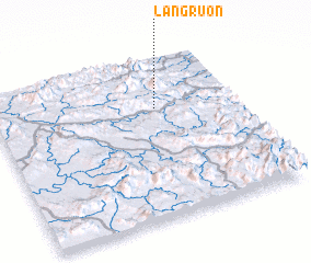 3d view of Làng Rươn