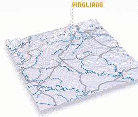3d view of Pingliang