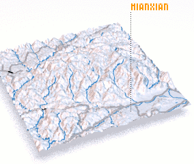 3d view of Mianxian