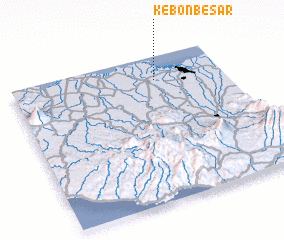 3d view of Kebonbesar