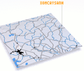 3d view of Xóm Cây Sanh