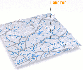3d view of Làng Cân