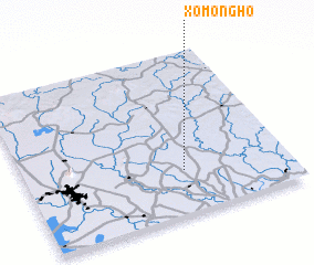 3d view of Xóm Ông Hó