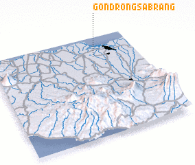 3d view of Gondrongsabrang