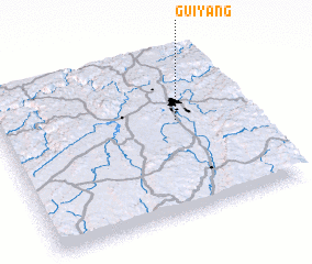 3d view of Guiyang