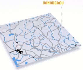 3d view of Xóm Ông Ðều