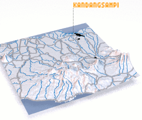 3d view of Kandangsampi