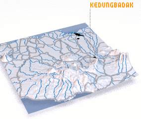 3d view of Kedungbadak