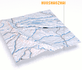 3d view of Huoshaozhai