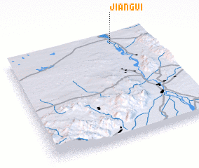 3d view of Jiangui