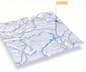 3d view of Sanhe