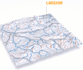 3d view of Làng Xóm