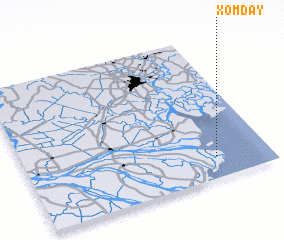 3d view of Xóm Ðáy