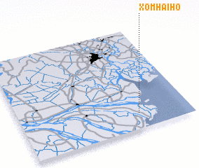 3d view of Xóm Hai Hổ