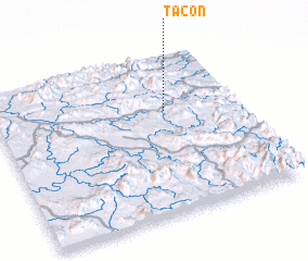 3d view of Tà Cơn