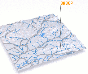 3d view of Ba Bếp