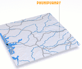 3d view of Phumĭ Pu Amây