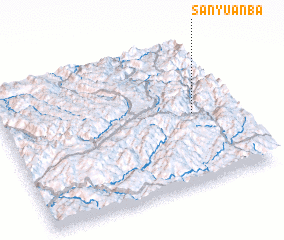 3d view of Sanyuanba