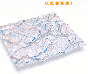 3d view of Loushanguan