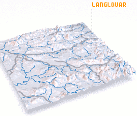 3d view of Làng Louar