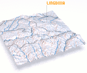 3d view of Lingdixia