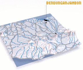 3d view of Bendungan-jambon