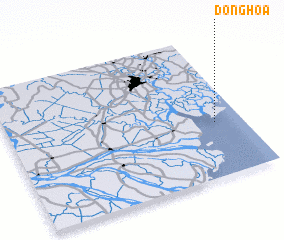 3d view of Ðông Hòa