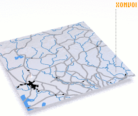 3d view of Xóm Voi