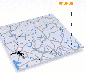 3d view of Xóm Bà Ðả