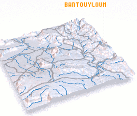 3d view of Ban Touy-Loum