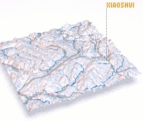 3d view of Xiaoshui