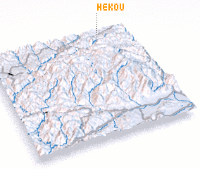 3d view of Hekou