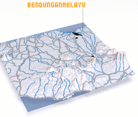 3d view of Bendunganmelayu