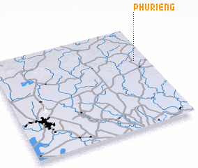 3d view of Phú Riềng