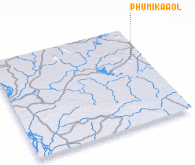 3d view of Phumĭ Ka Aôl